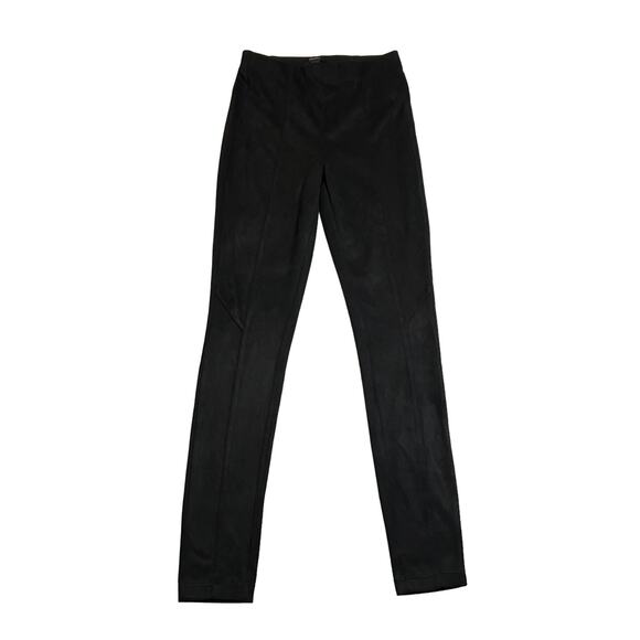 Forever 21 High Rise Faux Suede Pull On Leggings Size Small Minimalist Casual - Picture 1 of 10